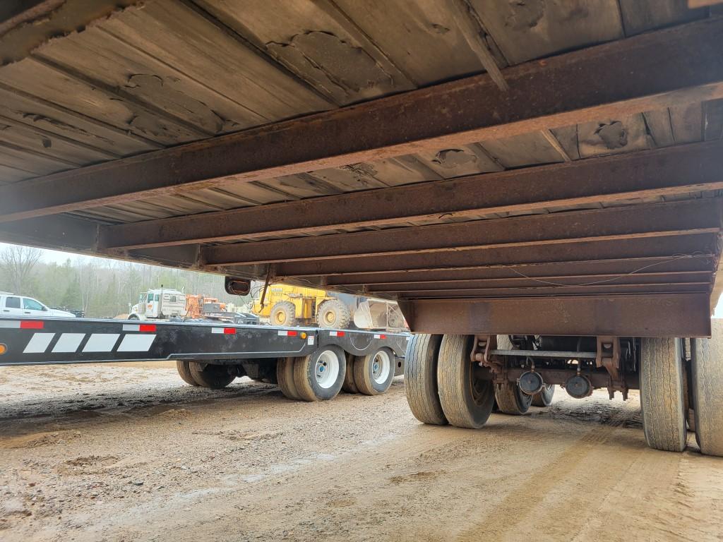 1993 Kentucky Open Top Tri Axle Van Trailer
