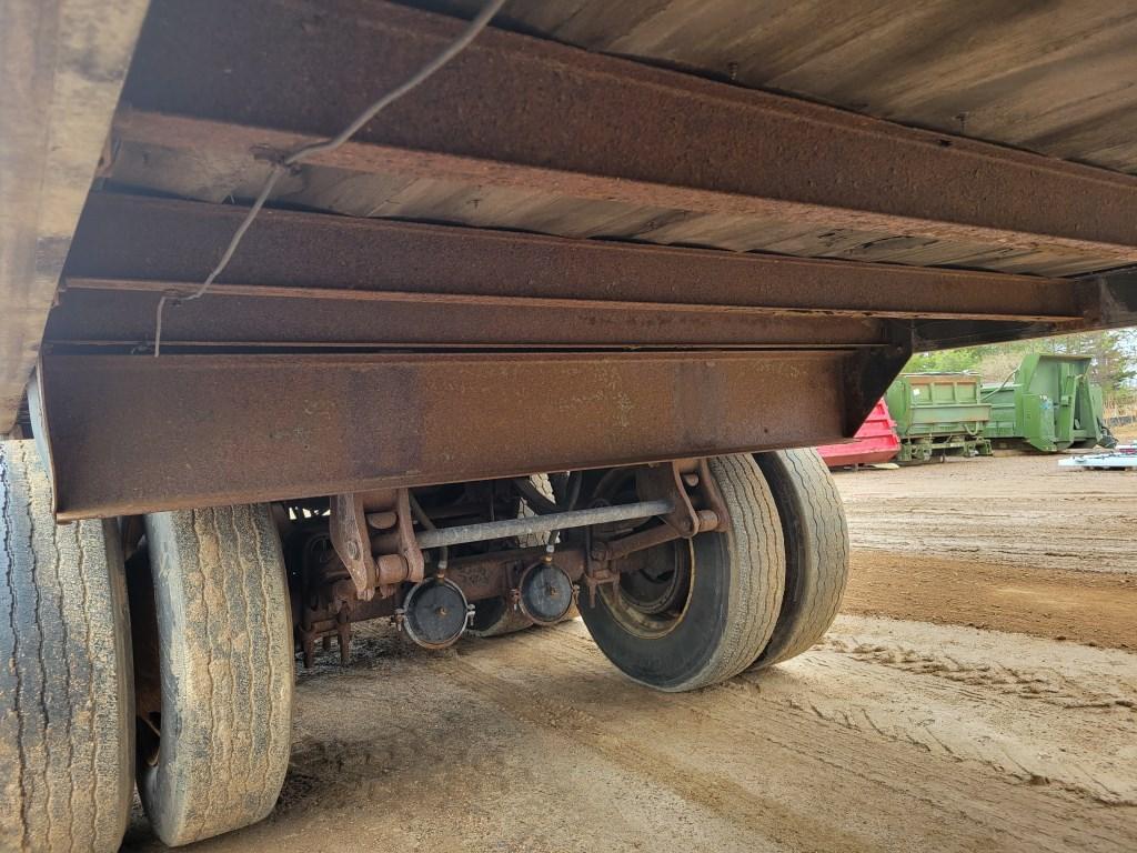 1993 Kentucky Open Top Tri Axle Van Trailer