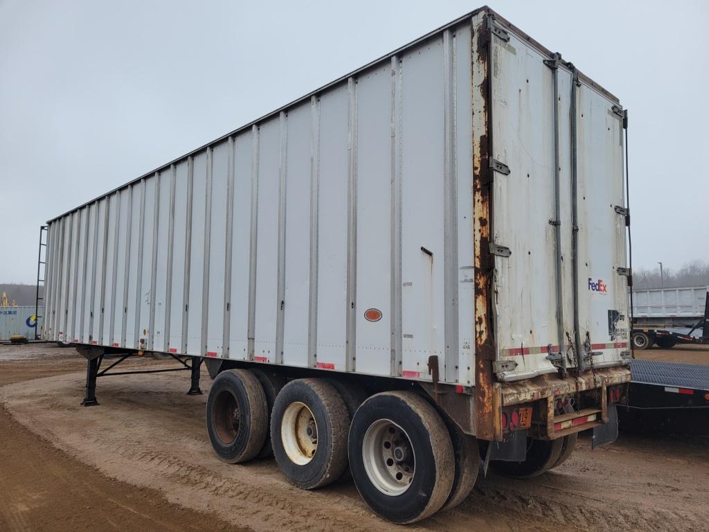 1993 Kentucky Open Top Tri Axle Van Trailer
