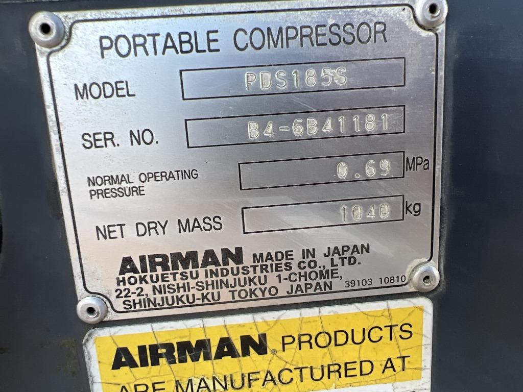 Airman Pds185s Air Compressor