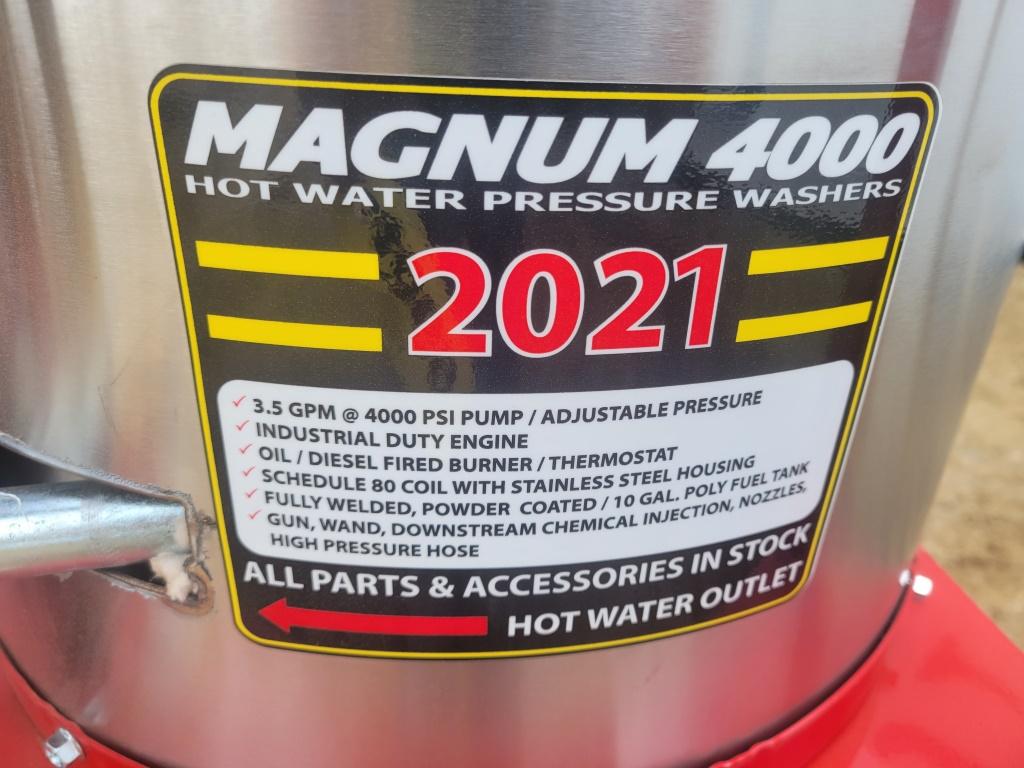 Magnum Gold 4000 Series Hot Pressure Washer