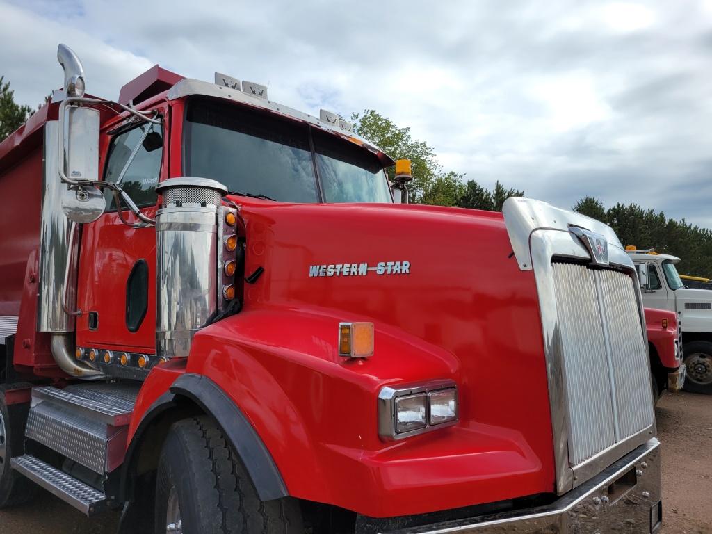 2005 Western Star 4900sa Quad Dump