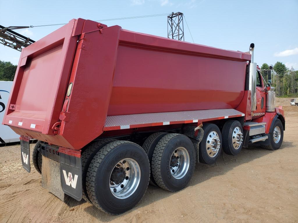 2005 Western Star 4900sa Quad Dump