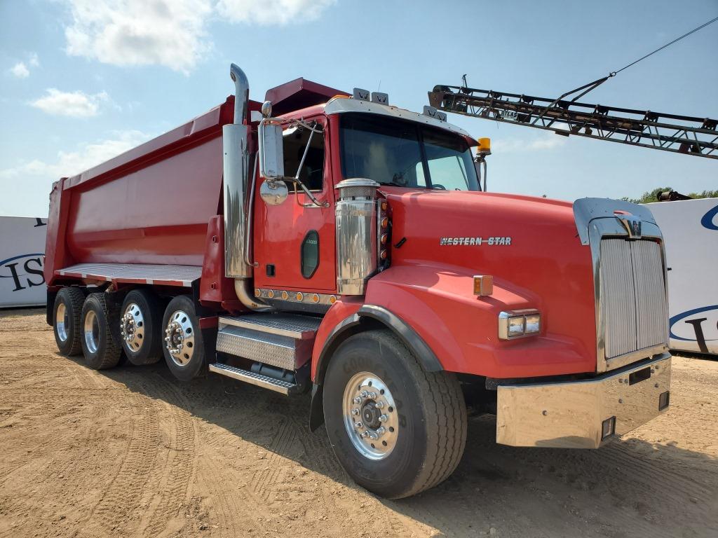 2005 Western Star 4900sa Quad Dump