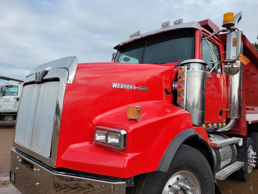 2005 Western Star 4900sa Quad Dump