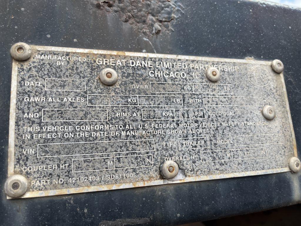 1995 Great Dane Step Deck
