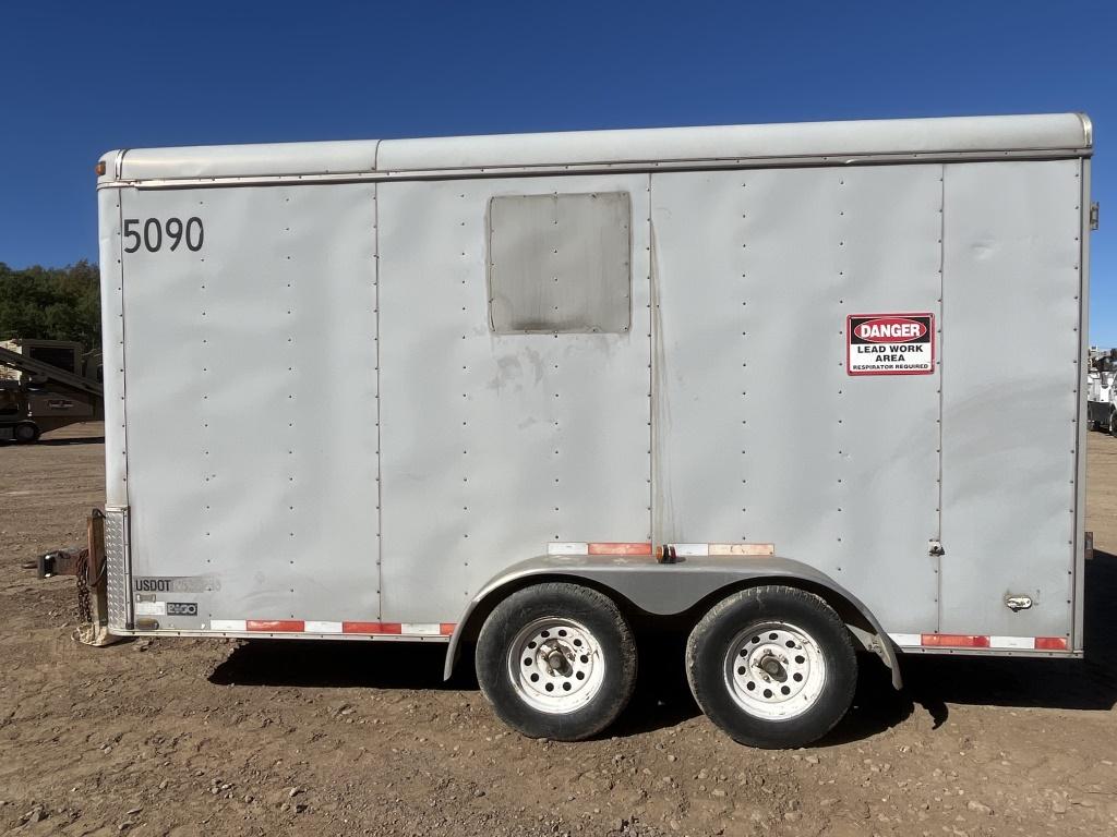 2000 Southwest 7x14 Enclosed Trailer