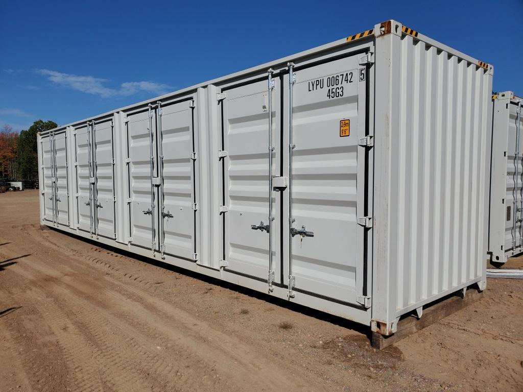 5 Door 40' Shipping/storage Container