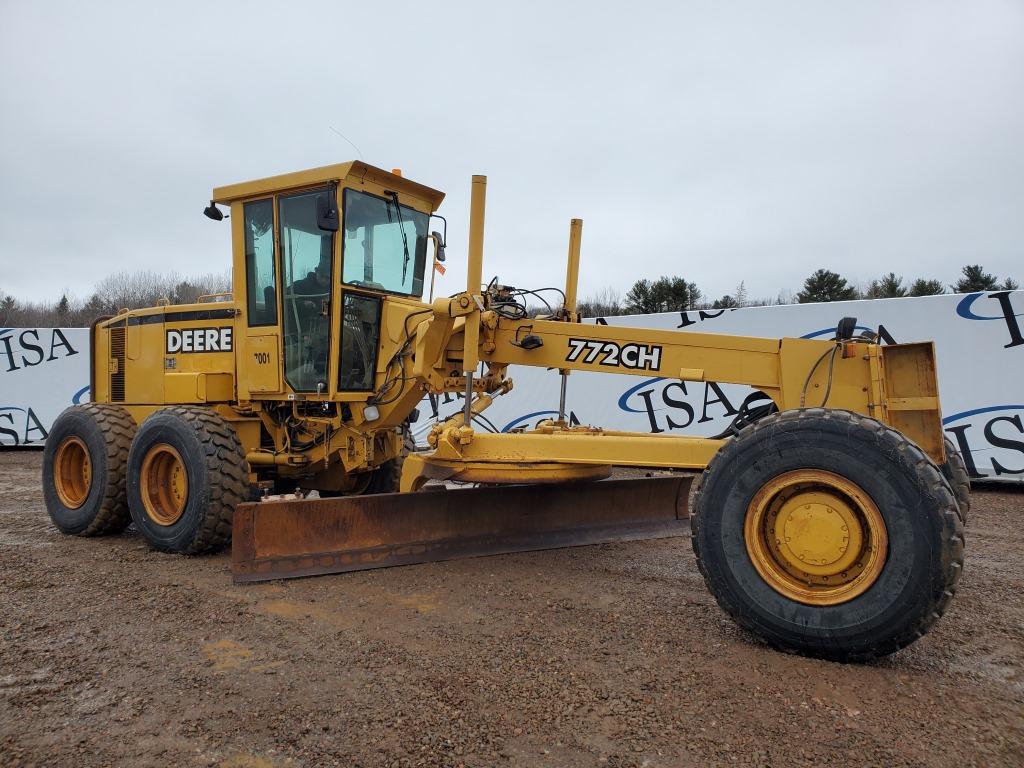 1998 John Deere 772ch Grader