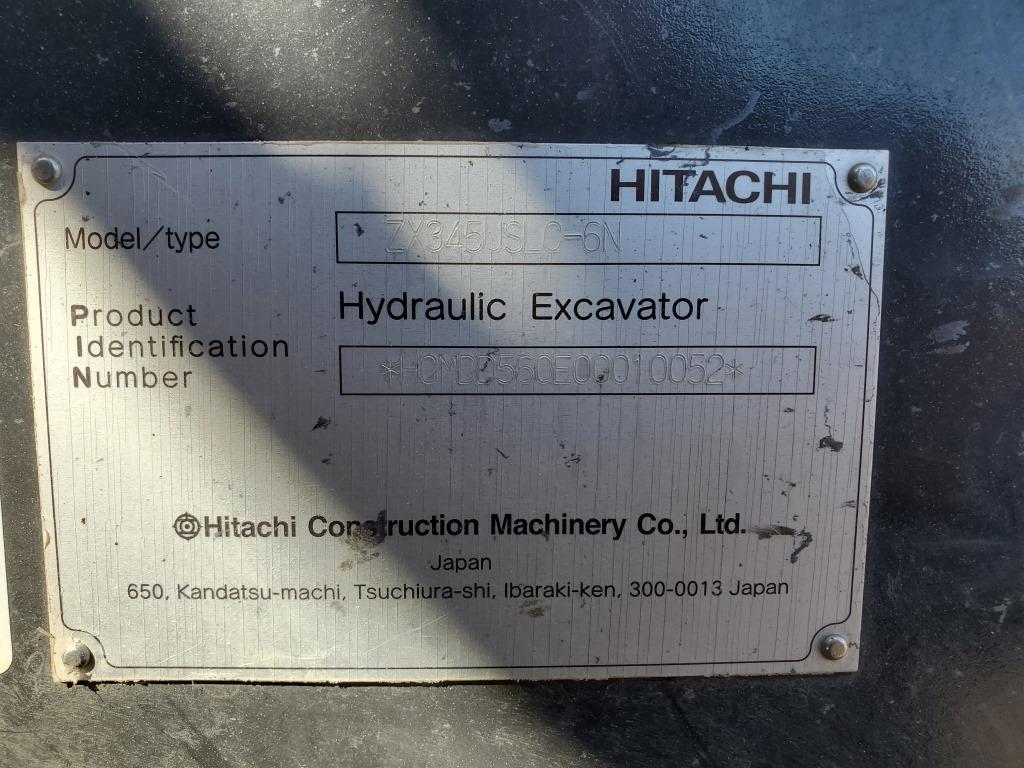 2019 Hitachi Z345-6 Excavator