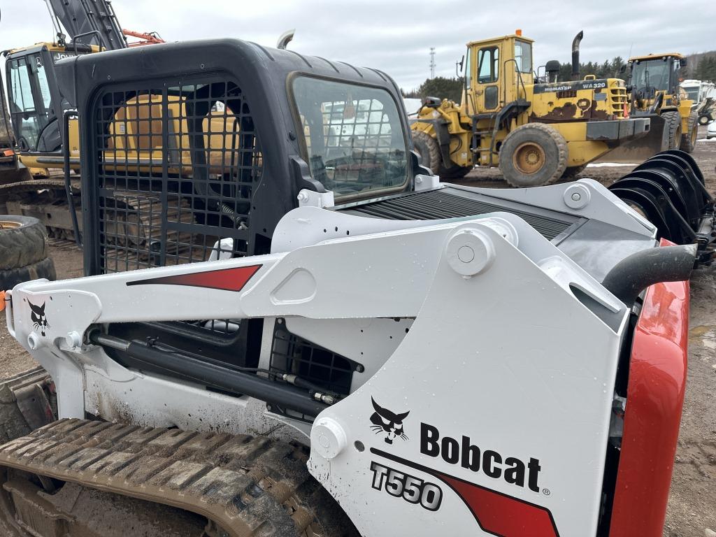 2018 Bobcat T550 Skid Steer