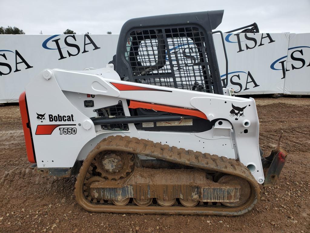 2018 Bobcat T550 Skid Steer