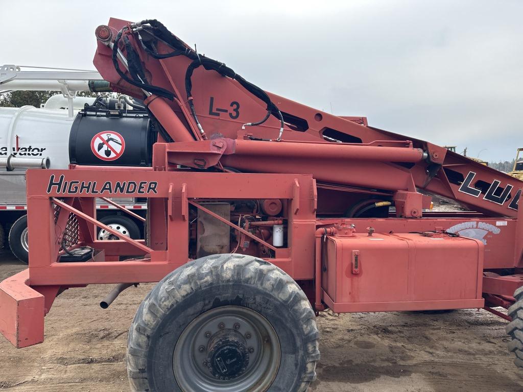 1992 Highlander Lull 884 Tt-34 Telehandler