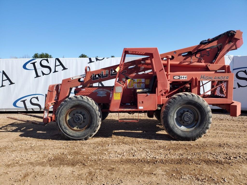1992 Highlander Lull 884 Tt-34 Telehandler