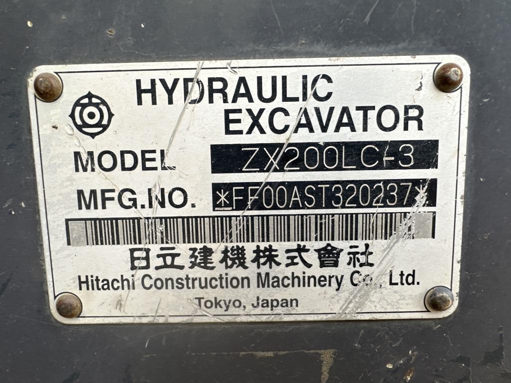 2008 Hitachi Ex200lc-3 Excavator