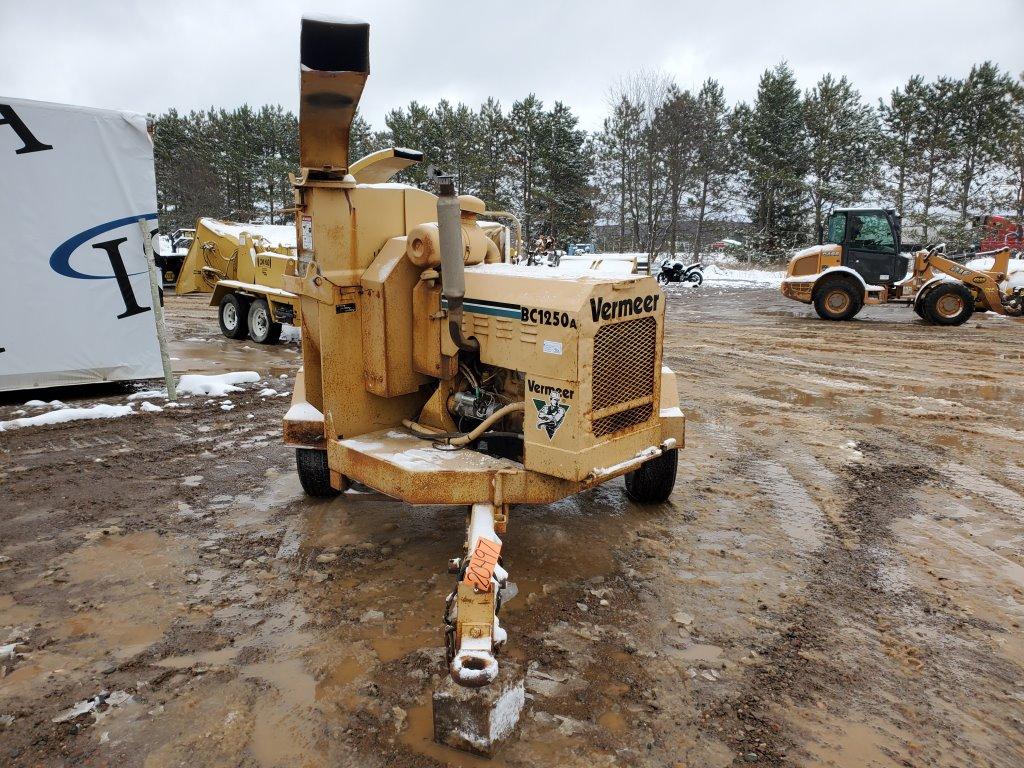 Vermeer Bc1250a Towable Chipper