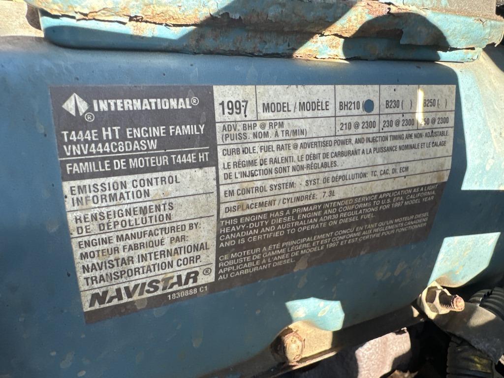 1998 International 4700 Service Flat Bed Truck