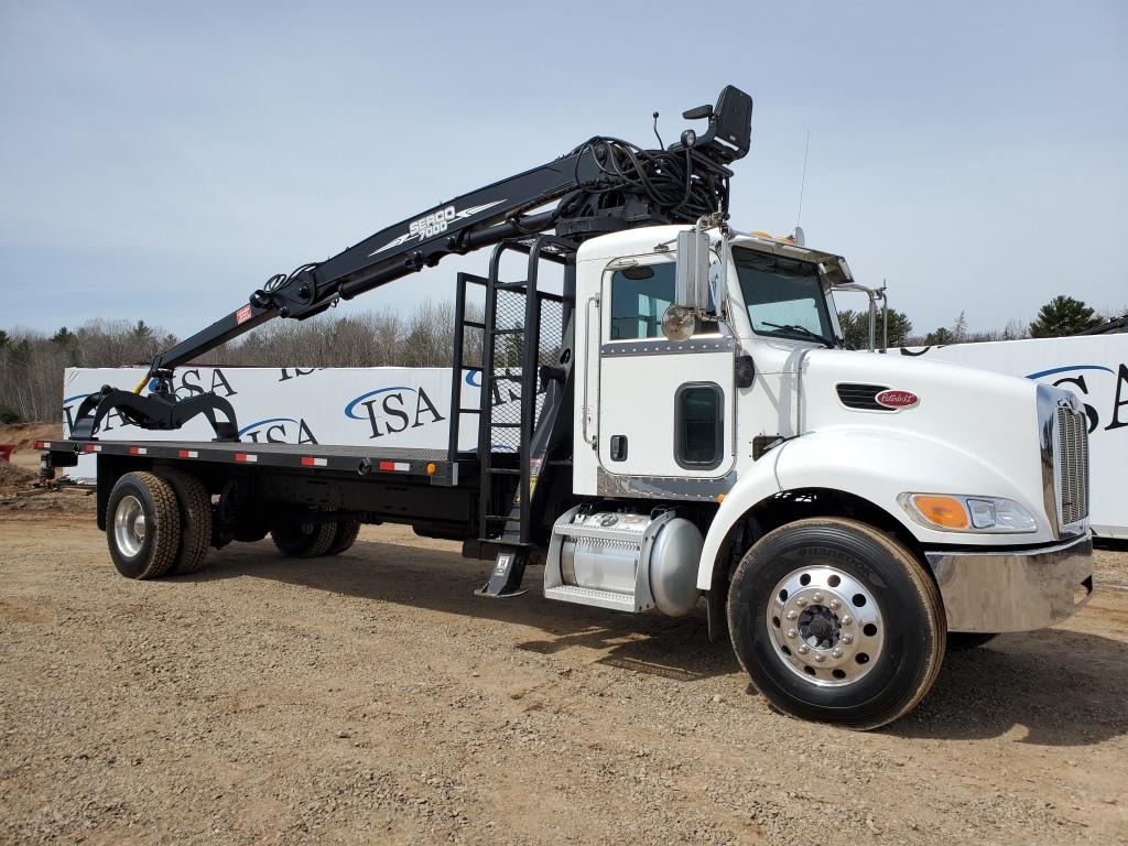 2010 Peterbilt Pb335 Flatbed Truck