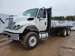 2011 International Work Star Flatbed Truck