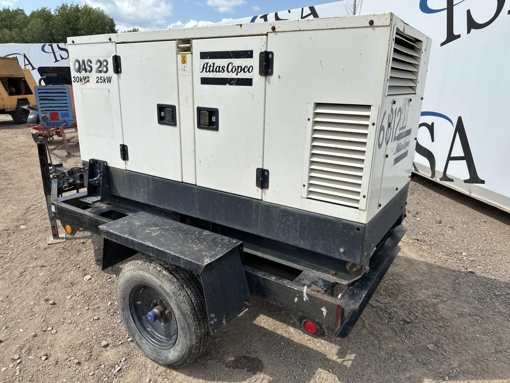 1999 Atlas Copco 25 Kw Generator