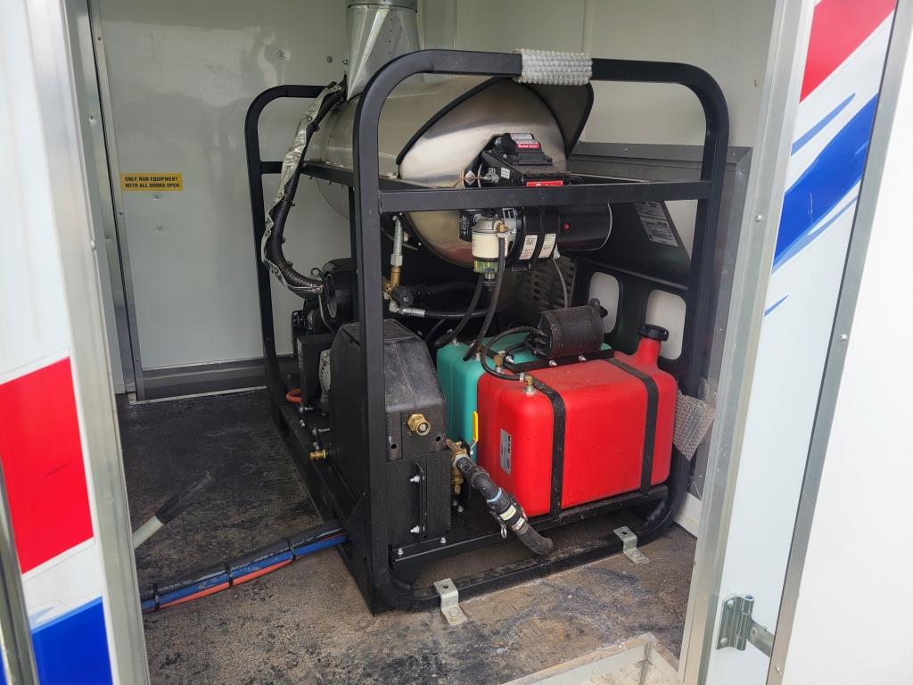 2021 Hot And Mighty Pressure Washer Trailer