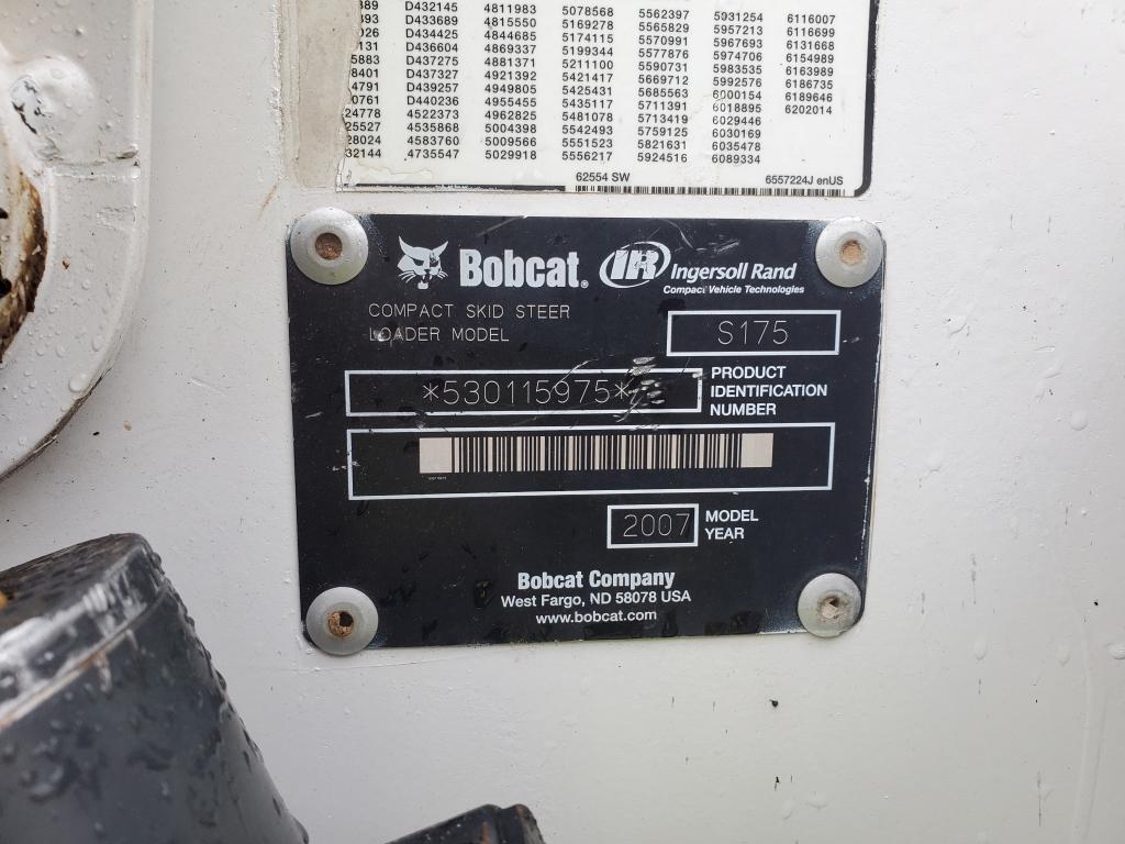Bobcat S175 Skid Steer