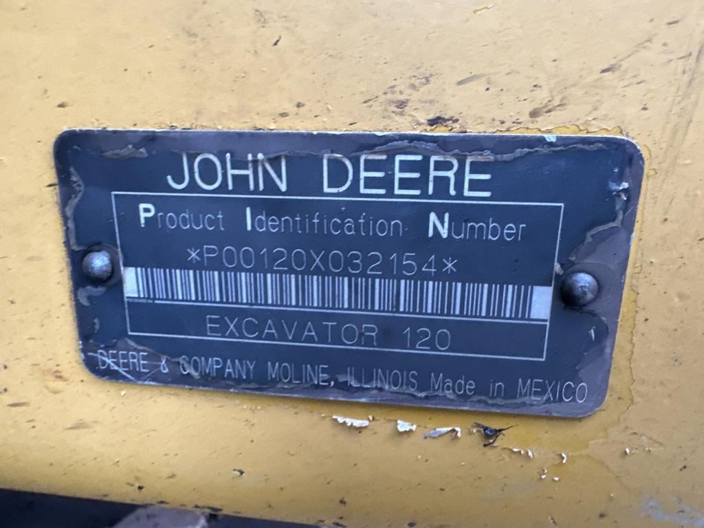 2000 John Deere 120 Harvester/processor