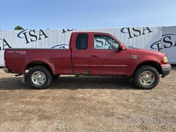 2001 Ford F150 4x4 Pickup Truck