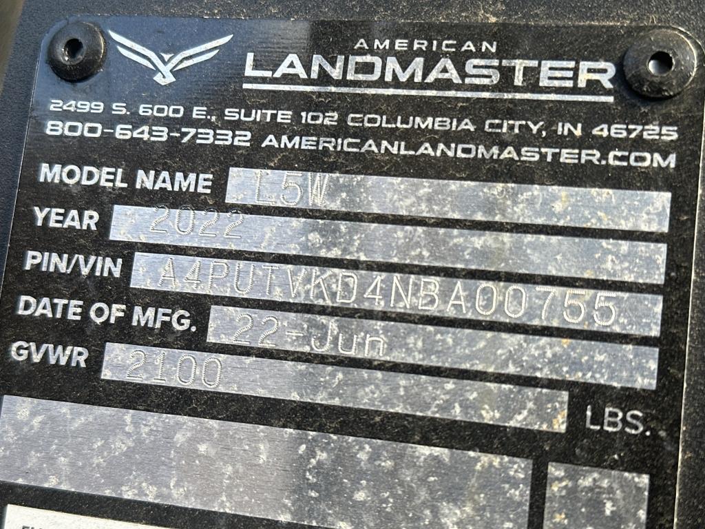 2022 Landmaster L5w Utv