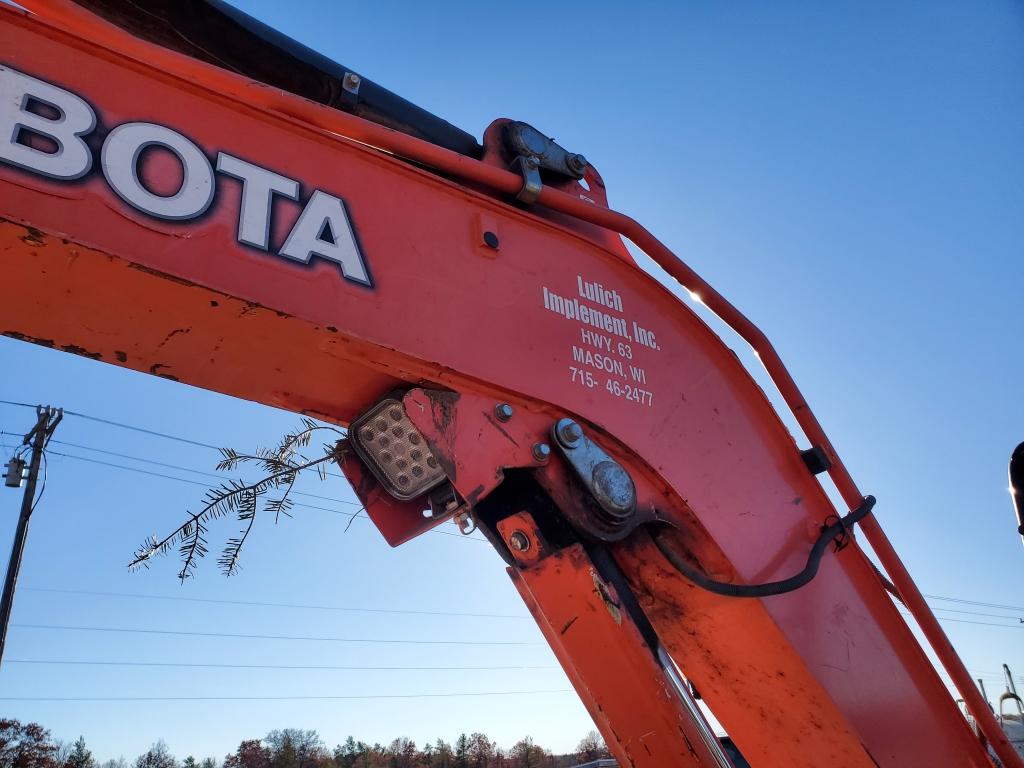 2016 Kubota Kx040-4 Mini Excavator