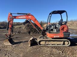 2016 Kubota Kx040-4 Mini Excavator