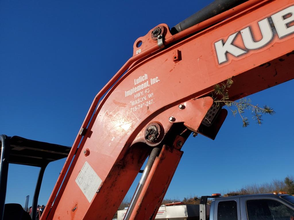 2016 Kubota Kx040-4 Mini Excavator