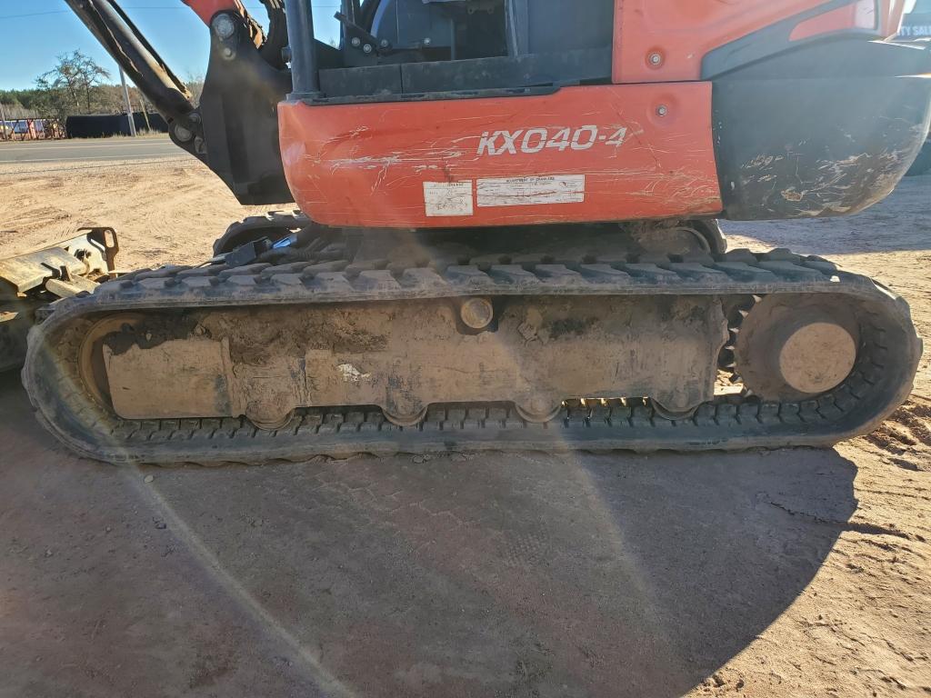 2016 Kubota Kx040-4 Mini Excavator