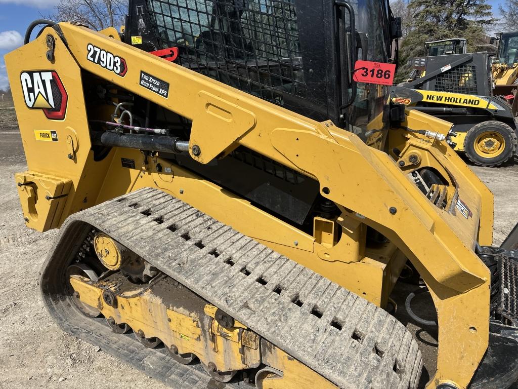 2021 Caterpillar 279d3 Skid Steer