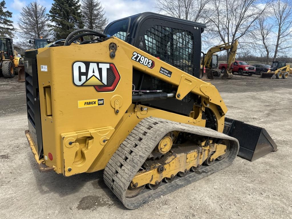 2021 Caterpillar 279d3 Skid Steer