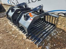 Unused Stout 82-3b Skid Steer Grapple