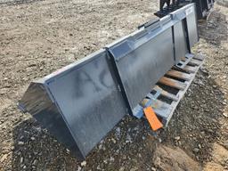 Unused Stout 78dce Skid Steer Material Bucket