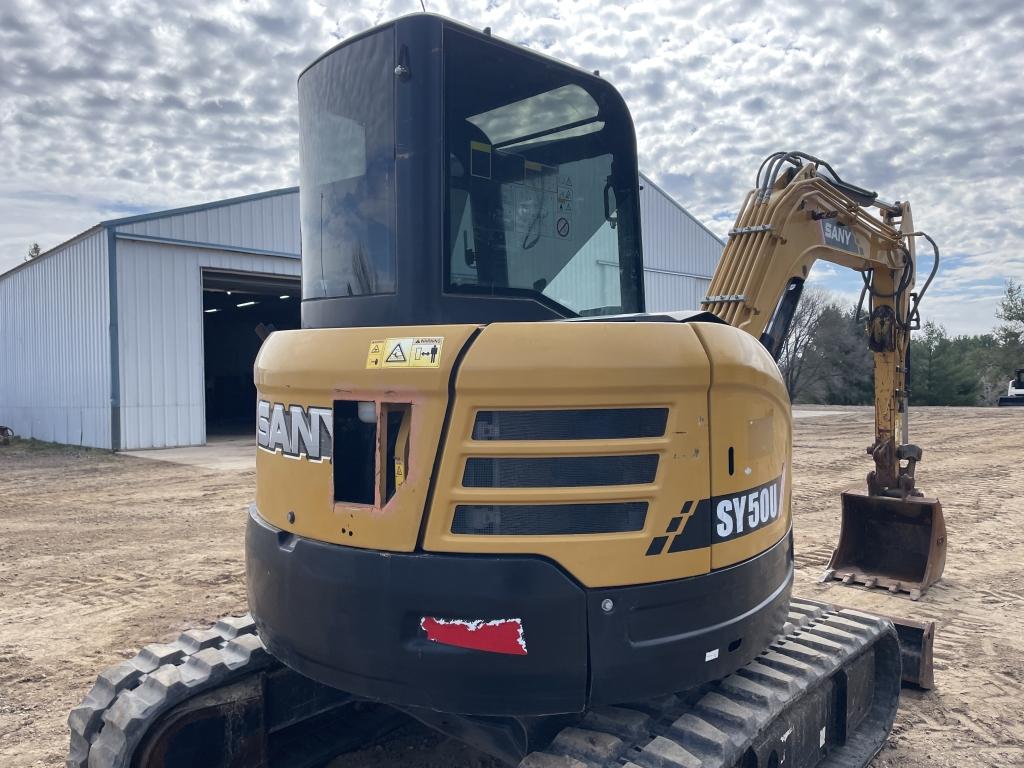 2018 Sany Sy50u Mini Excavator