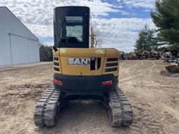 2018 Sany Sy50u Mini Excavator