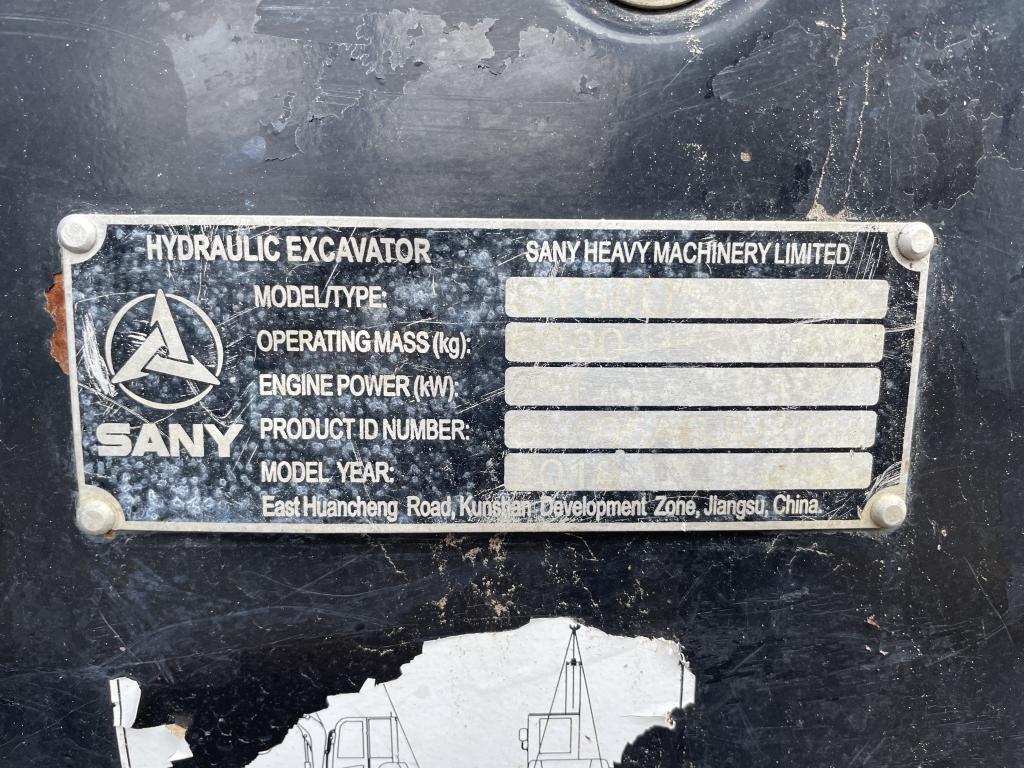 2018 Sany Sy50u Mini Excavator