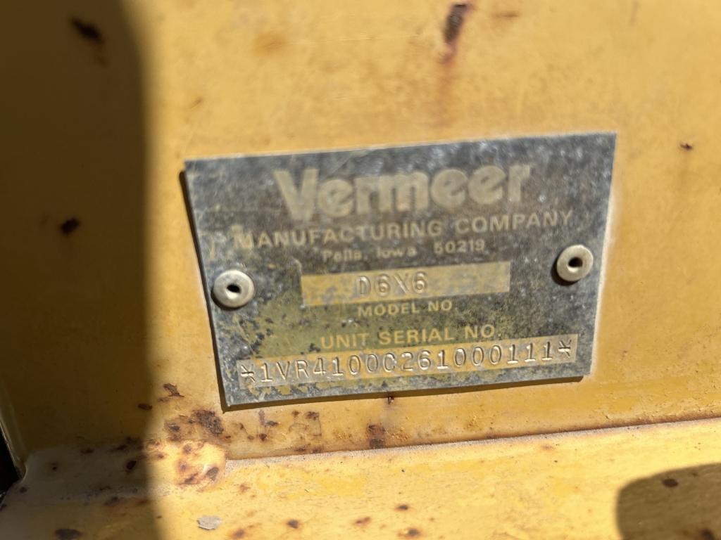 Vermeer D6x6 Directional Drill