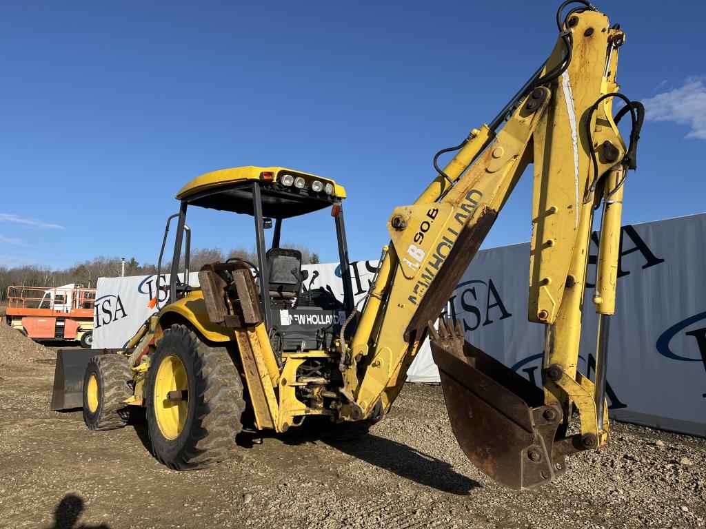 2004 New Holland Lb90b Tractor Loader Backhoe