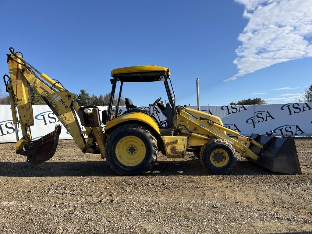 2004 New Holland Lb90b Tractor Loader Backhoe