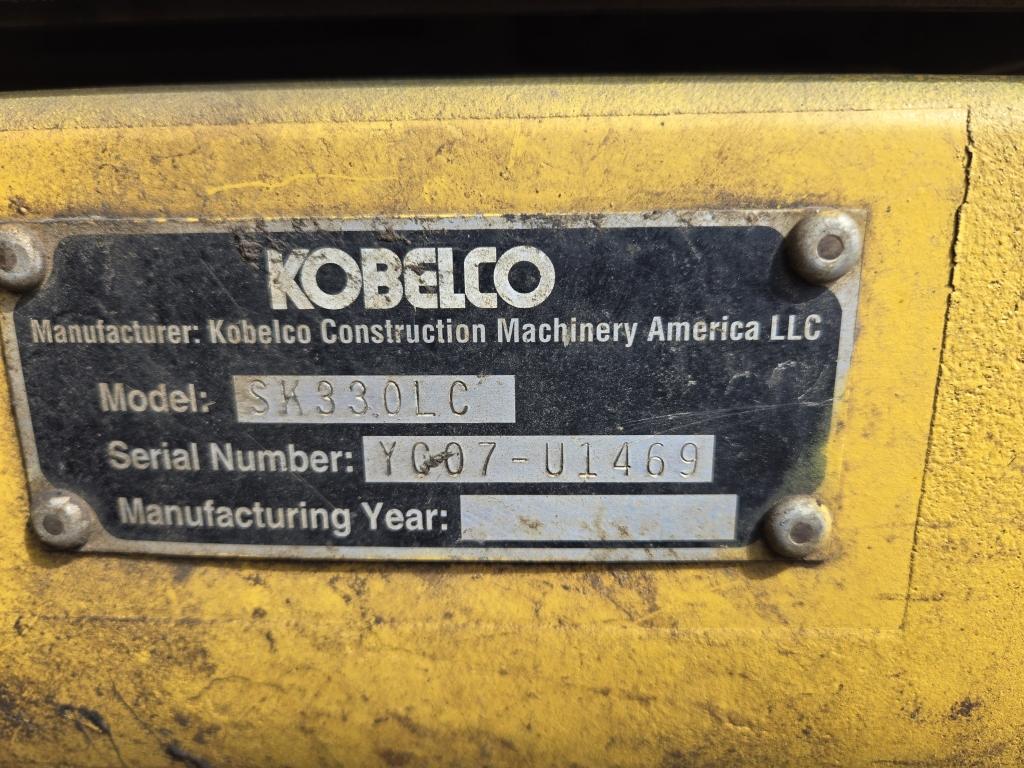 2006 Kobelco Sk330 Excavator