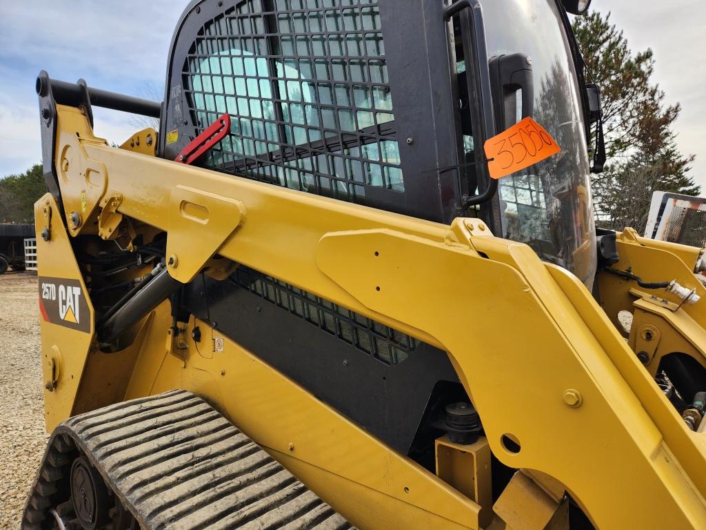 2018 Cat 257d Skid Steer