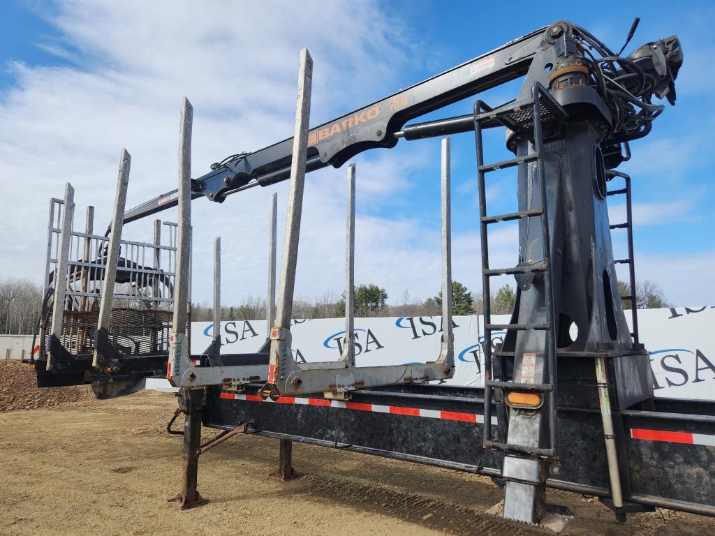 2009 Great Lakes Log Loader Crib Trailer
