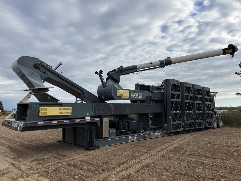 Atlas Dual Drive-over Towable Conveyor System