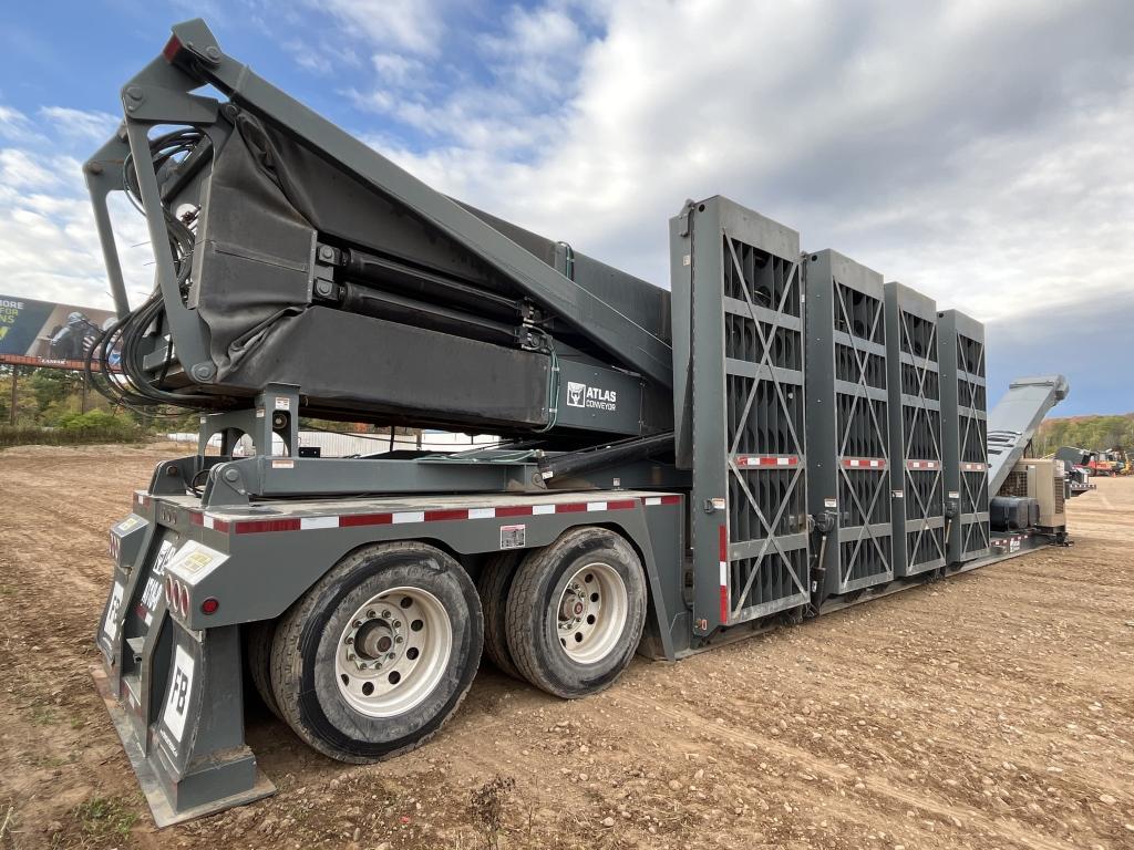 Atlas Dual Drive-over Towable Conveyor System