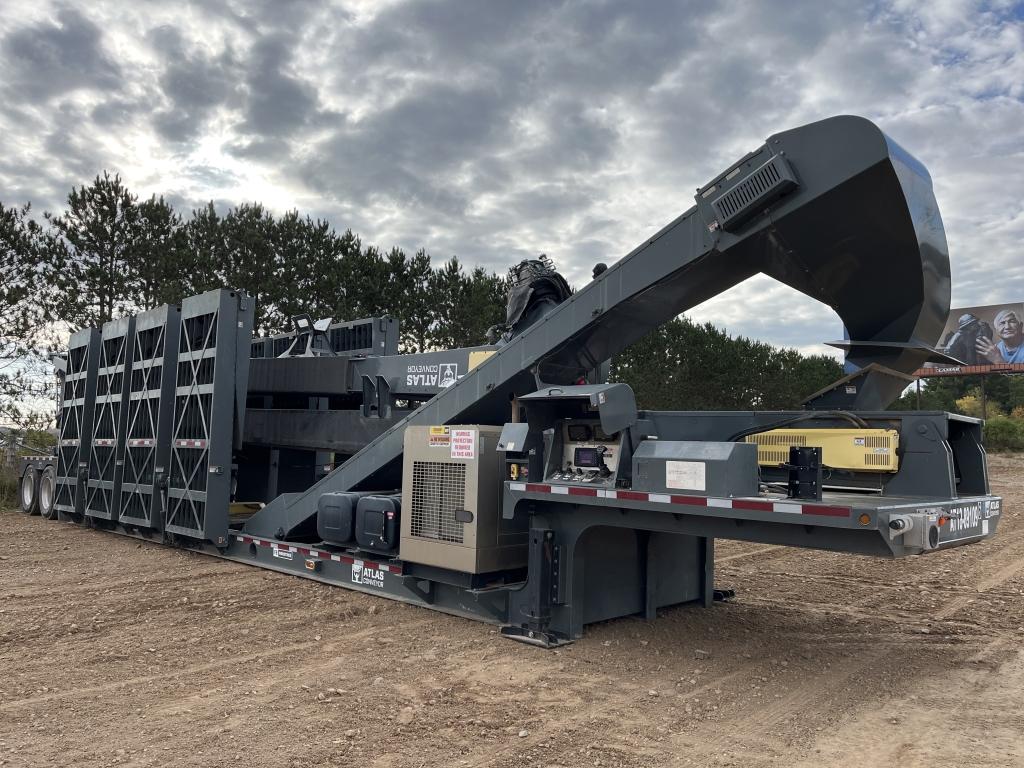 Atlas Dual Drive-over Towable Conveyor System