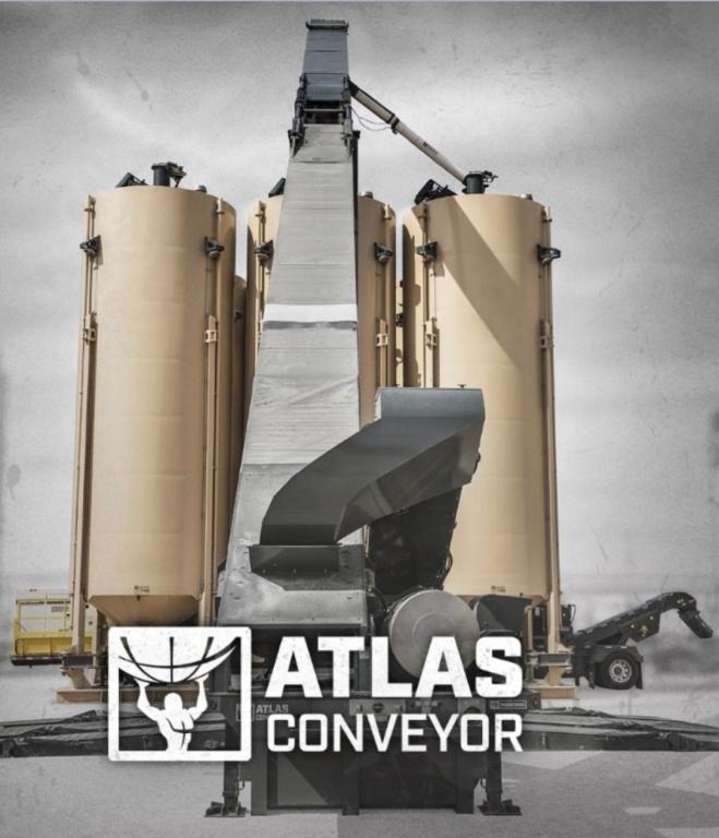 Atlas Dual Drive-over Towable Conveyor System